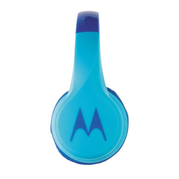 Obrázky: Dětská bezdrátová sluchátka Motorola JR301, modrá, Obrázek 2