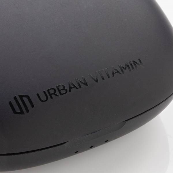 Obrázky: TWS sluchátka Urban Vitamin Byron ENC, černá, Obrázek 2