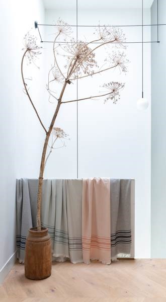 Obrázky: Hammam osuška 100 x 180cm Ukiyo Yumiko, růžová, Obrázek 4