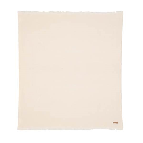Obrázky: Bílá tkaná deka Ukiyo 130 x 150cm, Polylana® AWARE, Obrázek 2