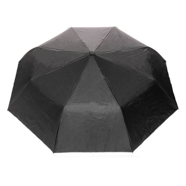 Obrázky: Šedý automatický deštník ze 190T rPET, Obrázek 2