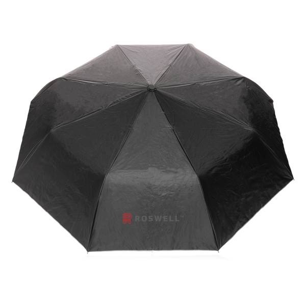 Obrázky: Šedý automatický deštník ze 190T rPET, Obrázek 6