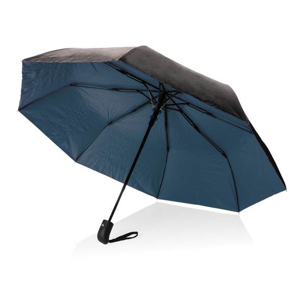 Obrázky: Modrý automatický deštník ze 190T rPET, Obrázek 5