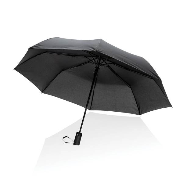Obrázky: Černý automatický deštník ze 190T RPET AWARE, Obrázek 6