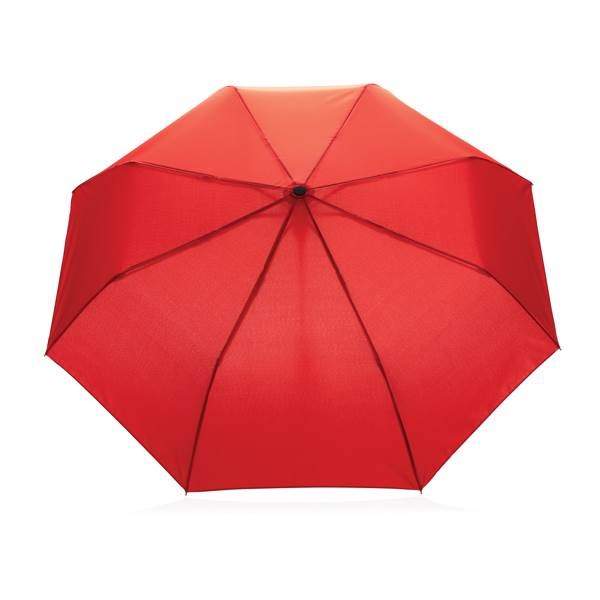 Obrázky: Červený automatický deštník ze 190T RPET AWARE, Obrázek 2