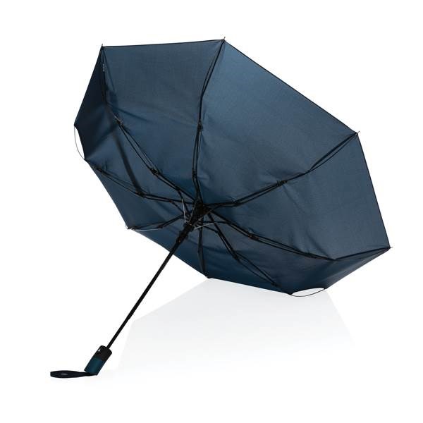 Obrázky: Modrý automatický deštník ze 190T RPET AWARE, Obrázek 3