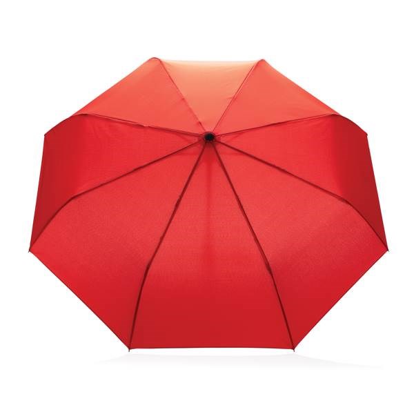 Obrázky: Červený rPET deštník - automatické otevírání/zavírání, Obrázek 2