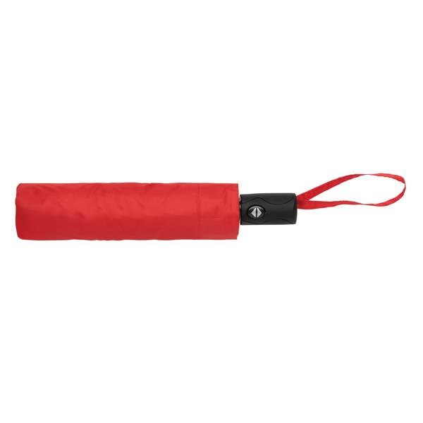 Obrázky: Červený rPET deštník - automatické otevírání/zavírání, Obrázek 5