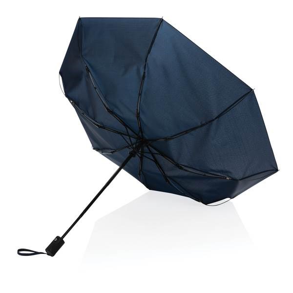 Obrázky: Modrý rPET deštník - automatické otevírání/zavírání, Obrázek 3
