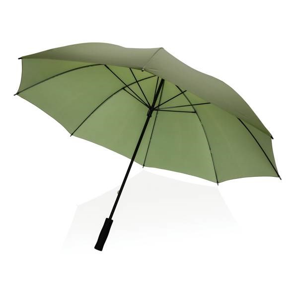 Obrázky: Zelený větru odolný rPET deštník, manuální, Obrázek 5