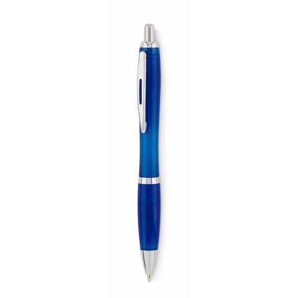 Obrázky: Modré plastové kuličkové pero z RPET, Obrázek 1