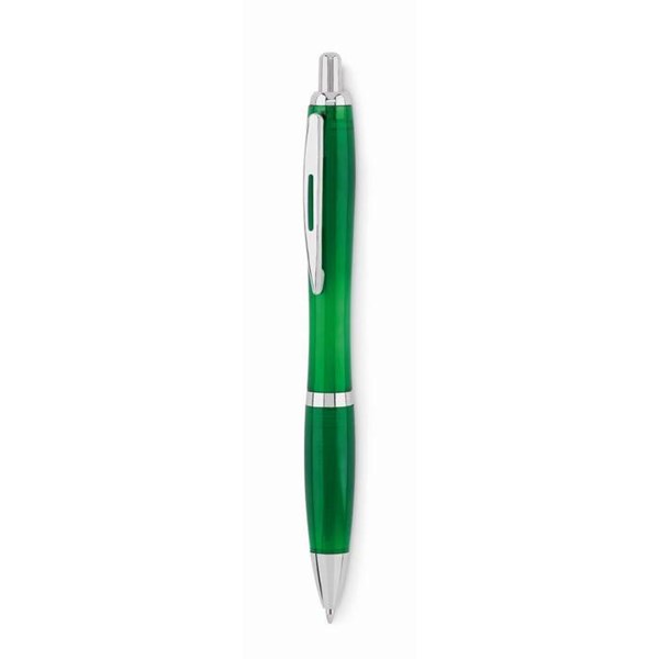 Obrázky: Zelené plastové kuličkové pero z RPET, Obrázek 1