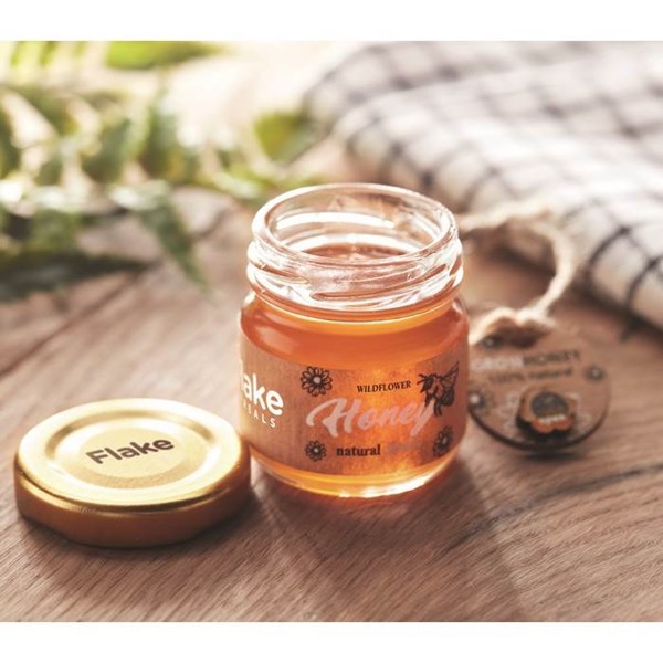 Obrázky: Sklenice medu z lučního kvítí  50 gr, Obrázek 3