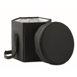Obrázky: Chladící  taška jako stolička nebo stolek, černá