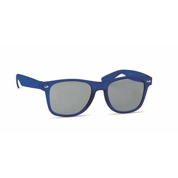 Obrázky: Transparentní modré sluneční brýle s RPET obrubou