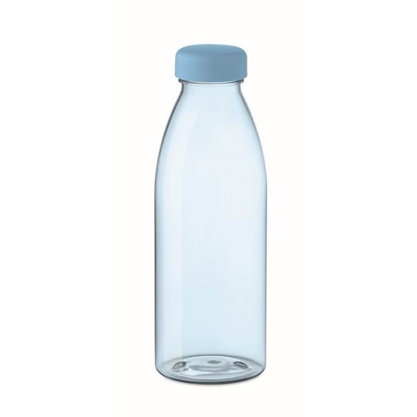 Obrázky: Transparentní světle modrá RPET láhev 500 ml, Obrázek 1