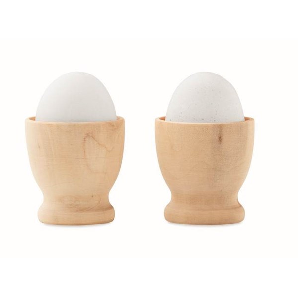 Obrázky: Set 2 dřevěných kalíšků na vejce, Obrázek 3
