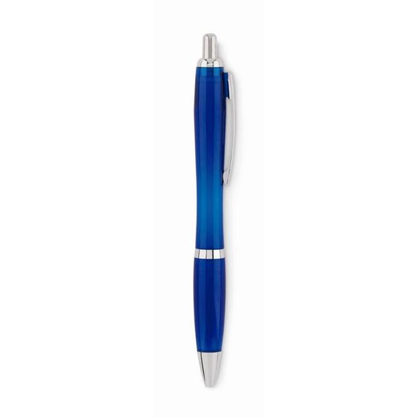 Obrázky: Modré plastové kuličkové pero z RPET, Obrázek 3