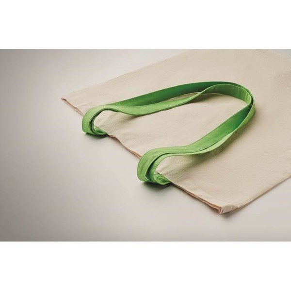 Obrázky: Bavlněná taška 140 gr s dlouhými zelenými uchy, Obrázek 4