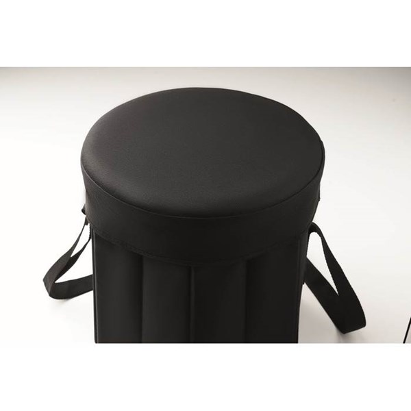 Obrázky: Chladící  taška jako stolička nebo stolek, černá, Obrázek 5