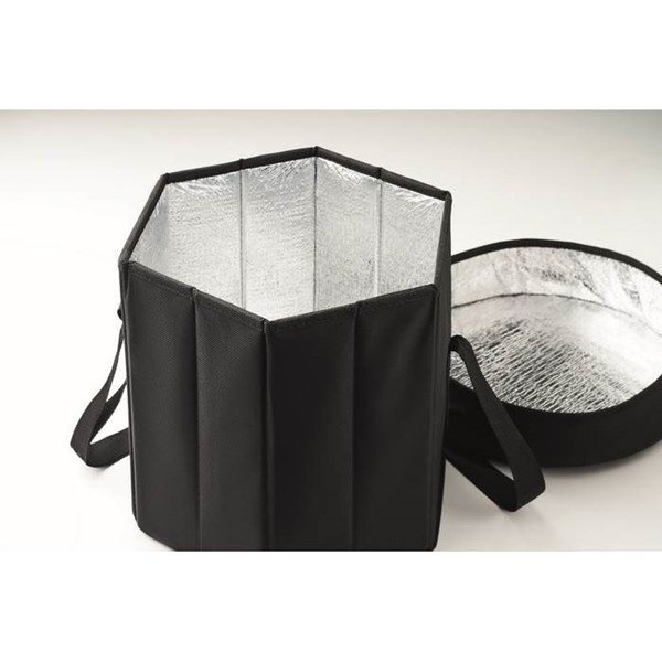 Obrázky: Chladící  taška jako stolička nebo stolek, černá, Obrázek 6