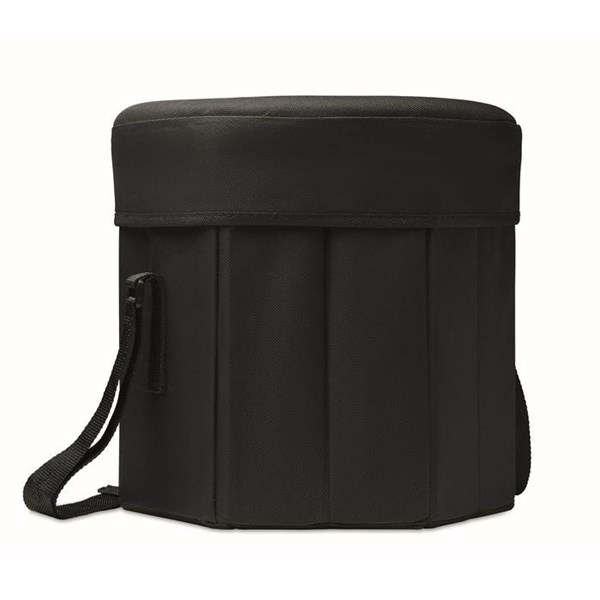 Obrázky: Chladící  taška jako stolička nebo stolek, černá, Obrázek 9