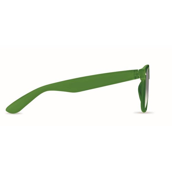 Obrázky: Transparentní zelené sluneční brýle s RPET obrubou, Obrázek 4