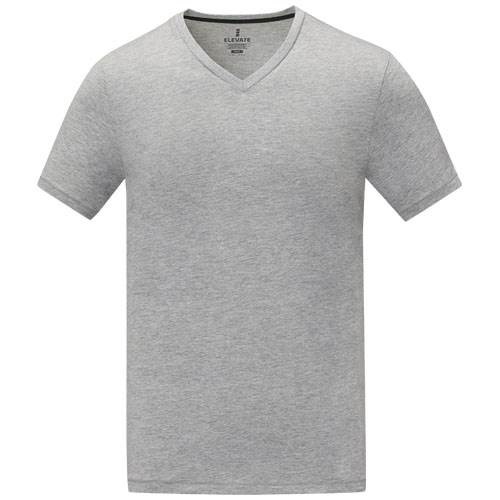 Obrázky: Pánské tričko Somoto ELEVATE do V šedý melír L, Obrázek 4