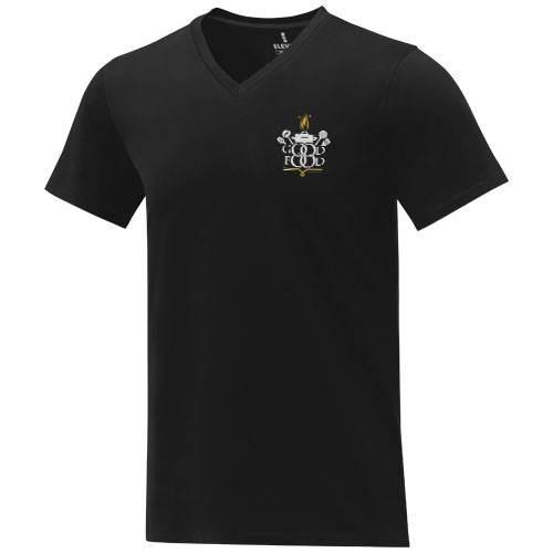 Obrázky: Pánské tričko Somoto ELEVATE do V černé XL, Obrázek 5