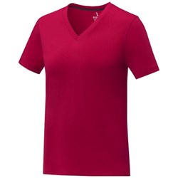Obrázky: Dámské tričko Somoto ELEVATE do V červené XL