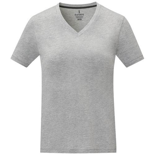 Obrázky: Dámské tričko Somoto ELEVATE do V šedý melír M, Obrázek 9