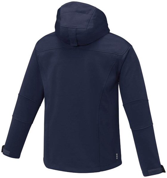 Obrázky: Pán. SOFTSHELL bunda Match ELEVATE nám.modrá XXXL, Obrázek 3