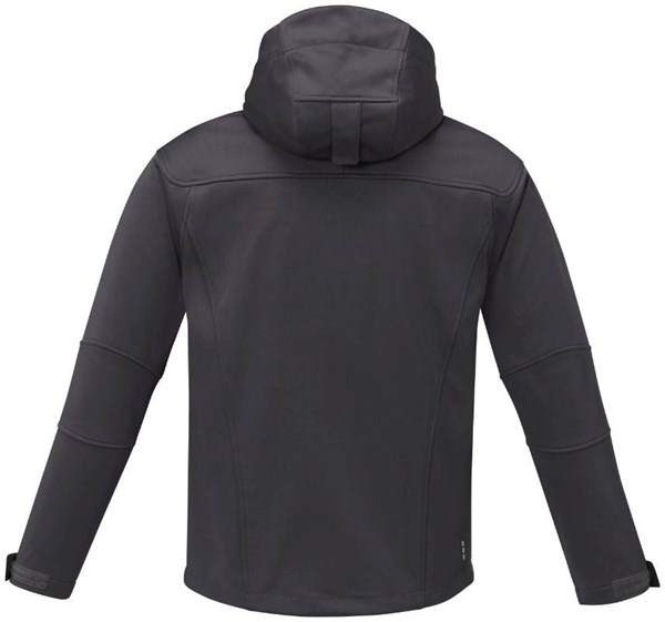 Obrázky: Pán. SOFTSHELL bunda Match ELEVATE tmavě šedá XXL, Obrázek 2