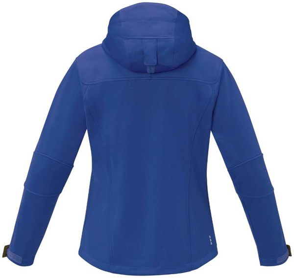 Obrázky: Dámská SOFTSHELL bunda Match ELEVATE modrá XL, Obrázek 2