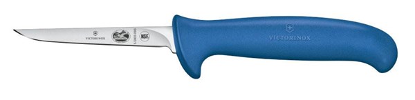 Obrázky: Modrý vykosťovací nůž VICTORINOX, hladké ostří 9 cm