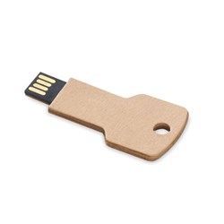 Obrázky: USB flash disk 32GB ve tvaru klíče, tělo z papíru