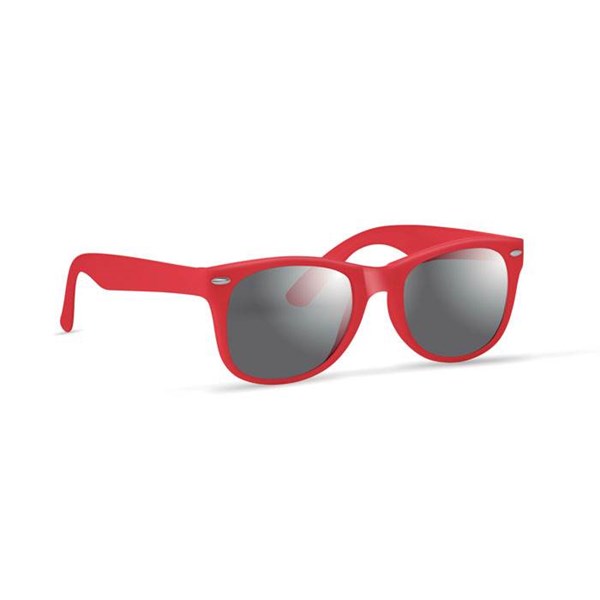 Obrázky: Sluneční brýle s UV ochranou v červené obrubě