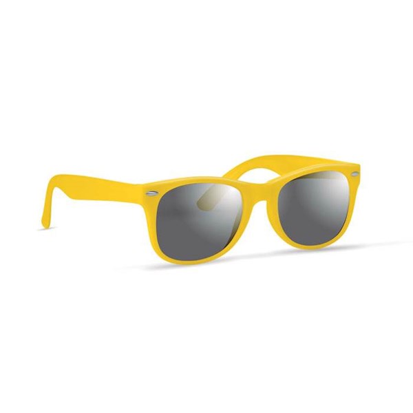 Obrázky: Sluneční brýle s UV ochranou ve žluté obrubě