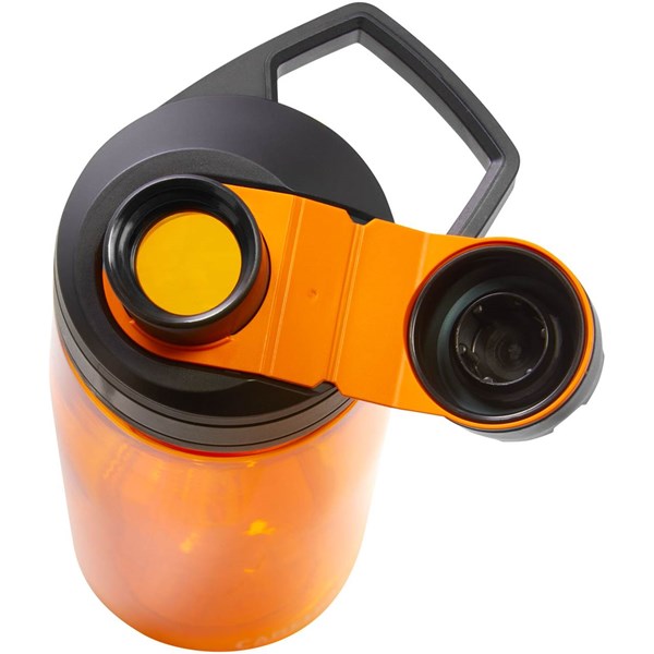 Obrázky: Tritan. láhev 750 ml s magnet. uzávěrem oranžová, Obrázek 3