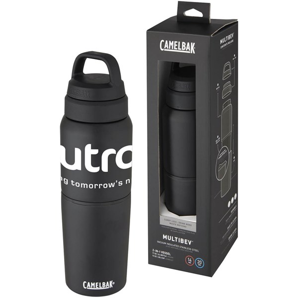 Obrázky: Černá nerezová lahev 500 ml a kelímek 350 ml, Obrázek 6