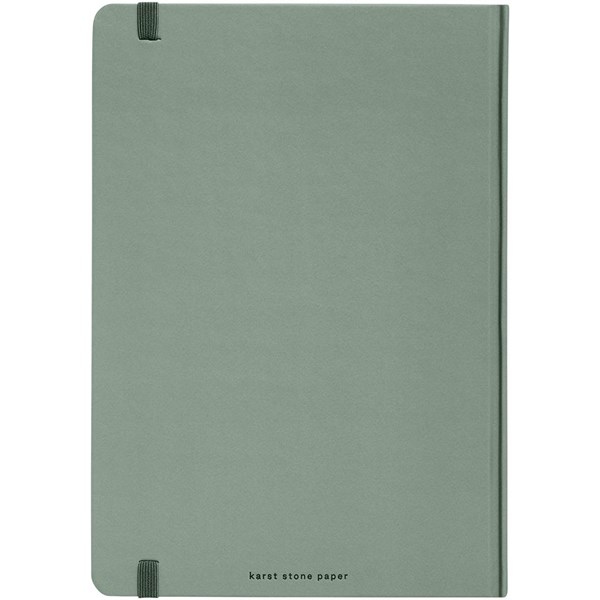 Obrázky: Zelený zápisník A5 s gumičkou, kamenný papír, Obrázek 2