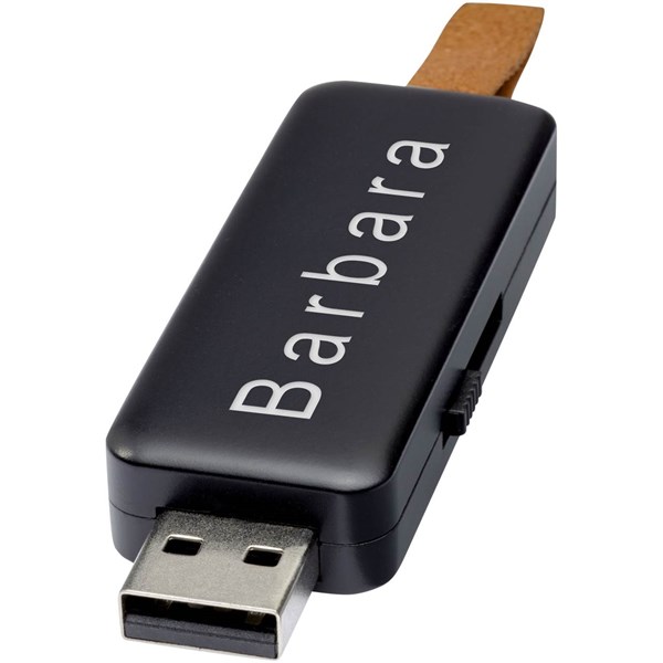 Obrázky: Svítící USB flash disk s kapacitou 4 GB černý, Obrázek 3