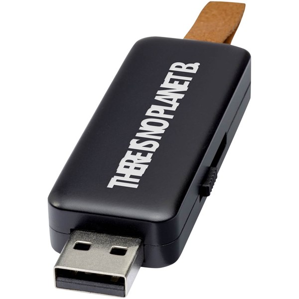 Obrázky: Svítící USB flash disk s kapacitou 8 GB černý, Obrázek 2
