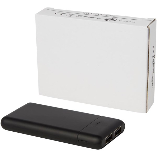 Obrázky: Černá 5000 mAh powerbanka s vysokou hustotou, Obrázek 5