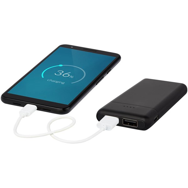 Obrázky: Černá 5000 mAh powerbanka s vysokou hustotou, Obrázek 7