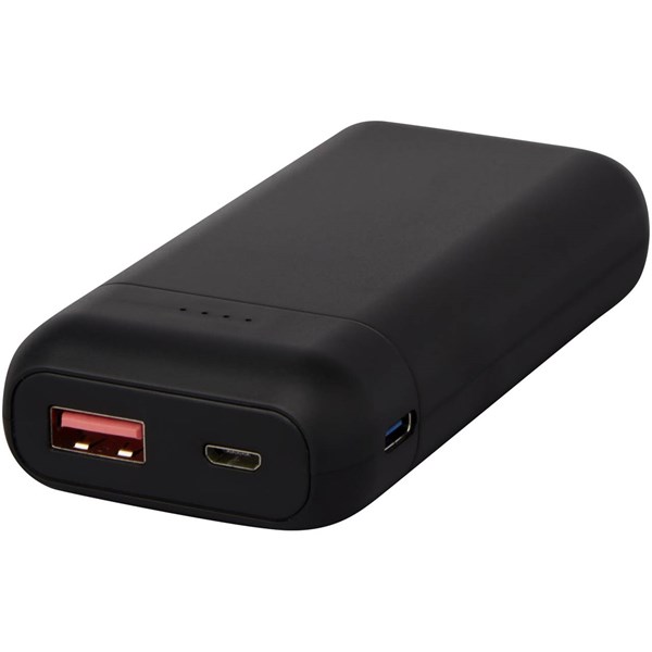 Obrázky: Černá 10 000 mAh powerbanka s vysokou hustotou