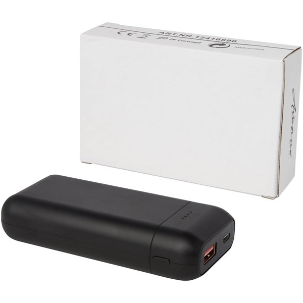 Obrázky: Černá 10 000 mAh powerbanka s vysokou hustotou, Obrázek 5