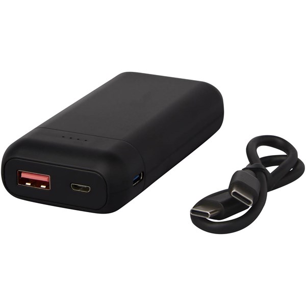 Obrázky: Černá 10 000 mAh powerbanka s vysokou hustotou, Obrázek 6