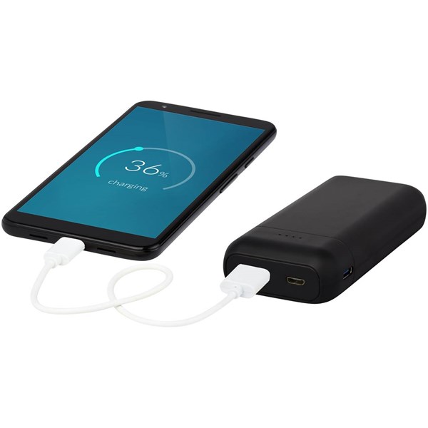 Obrázky: Černá 10 000 mAh powerbanka s vysokou hustotou, Obrázek 7