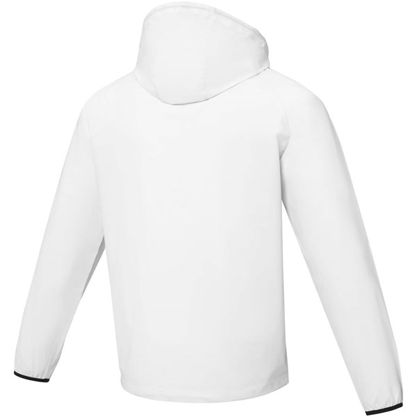 Obrázky: Bílá lehká pánská bunda Dinlas XL, Obrázek 3